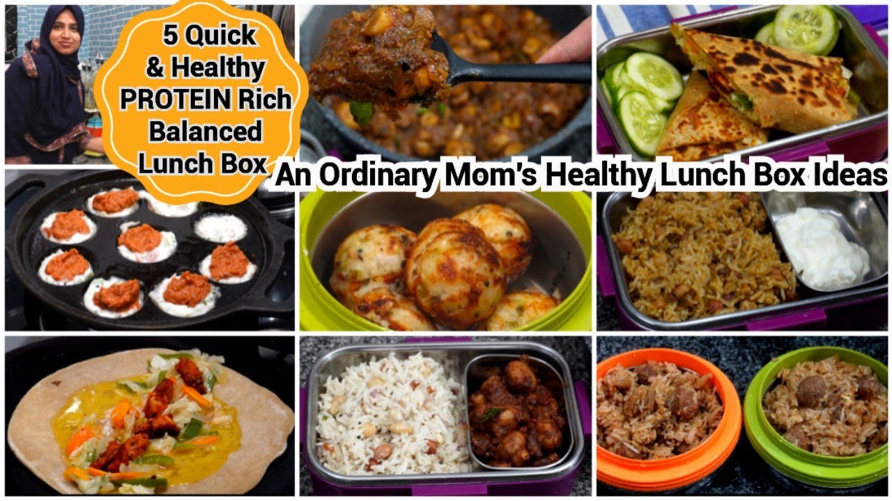 🖐️5 Easy Tiffin Ideas for School🚸Kids & Office/Use only basic ingredients available in Every Kitchen