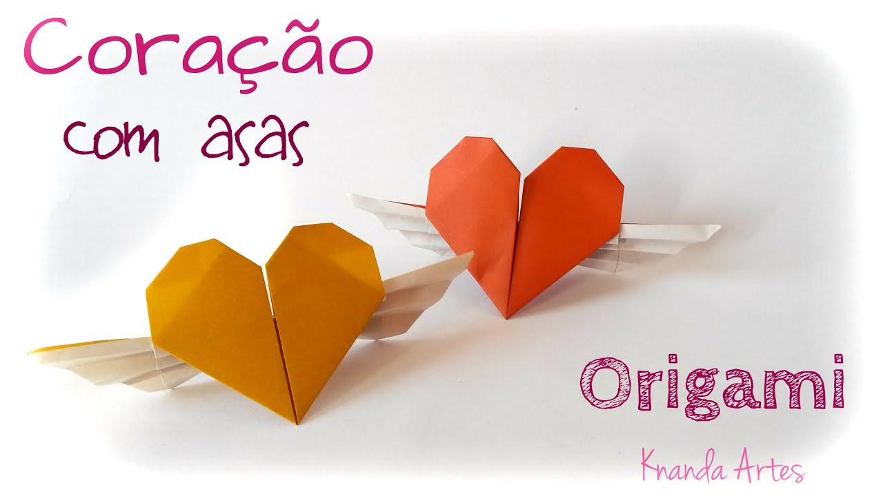 Como fazer Cora&ccedil;&atilde;o de papel - Origami