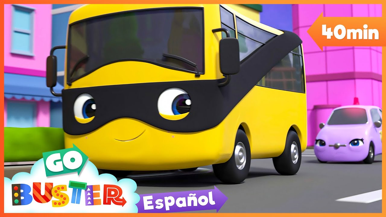 Policías y Ladrones | 40MIN DE GO BUSTER ¡Dibujos animados favoritos!
