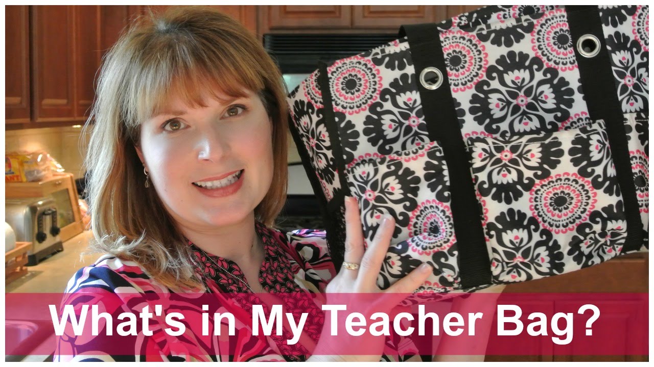 🍎What's in My Teacher Bag? |Tina Bietler
