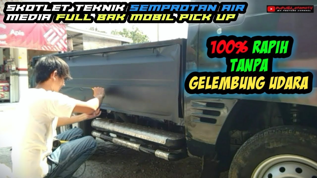 CARA MEMASANG SKOTLET - 100% RAPIH TANPA GELEMBUNG UDARA