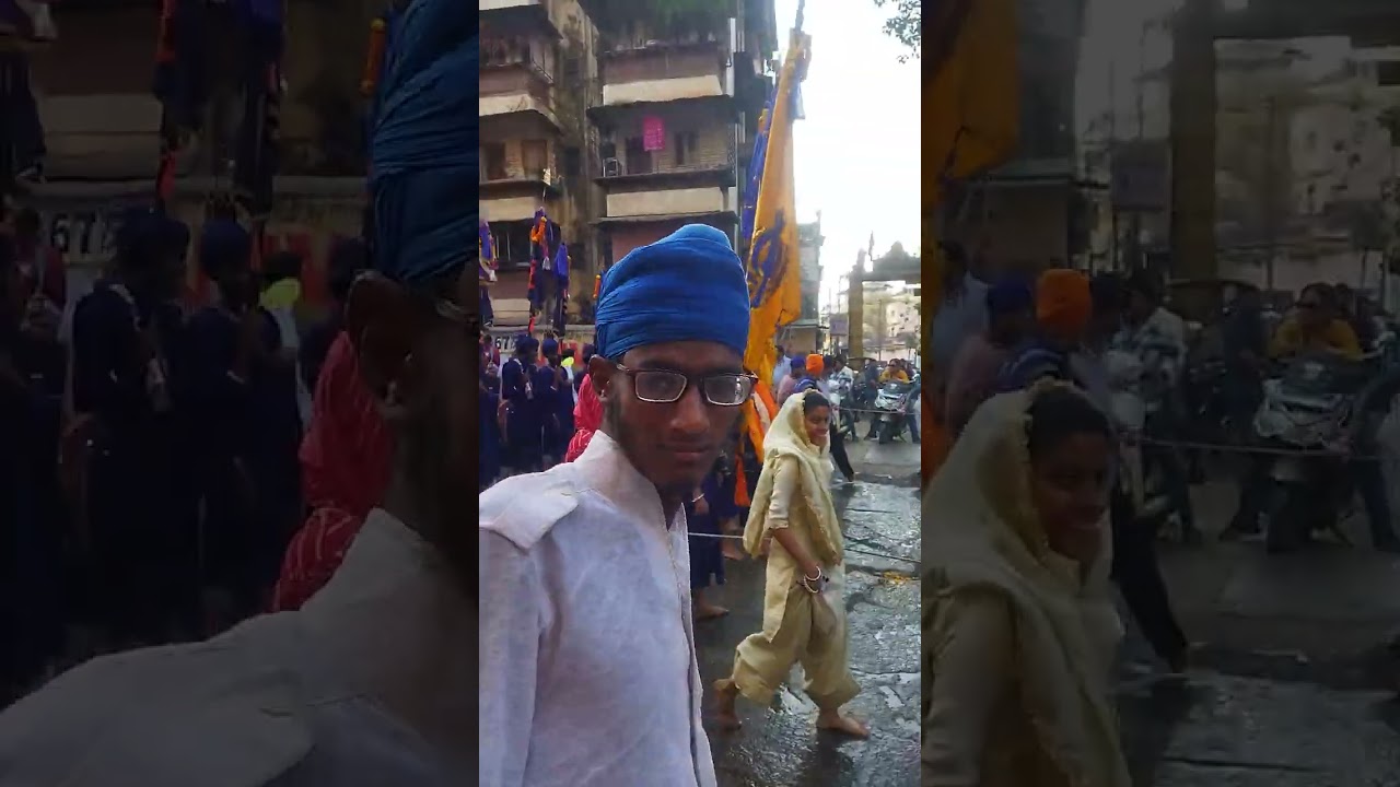 Dhan dhan Baba Deep Singh Ji Nagar kirtan Ulhasnagar Mumbai # 