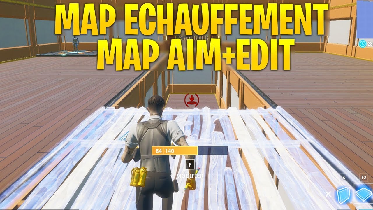 LA MEILLEUR MAP D'ECHAUFFEMENT POUR AIM, EDIT SAISON 2 sur FORTNITE !