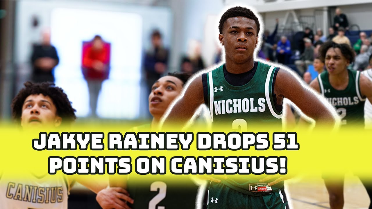 Jakye Rainey (51 pts) and Shane Cercone (42 pts) go OFF! ll Game Melt Canisius vs Nichols