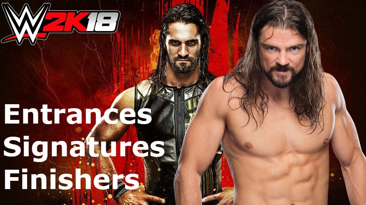 WWE 2K18 Brian Kendrick: Entrance/Signatures/Finishers