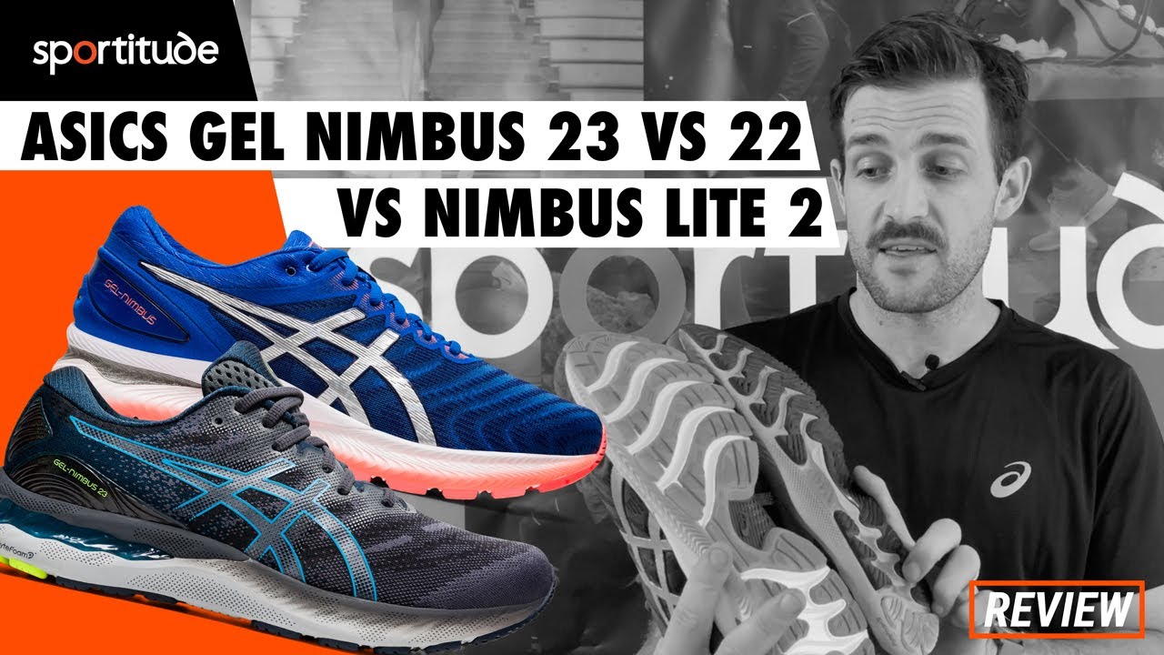 Asics Gel Nimbus 23 vs 22 vs Gel Nimbus Lite 2 Comparison Shoe Review | RunDNA