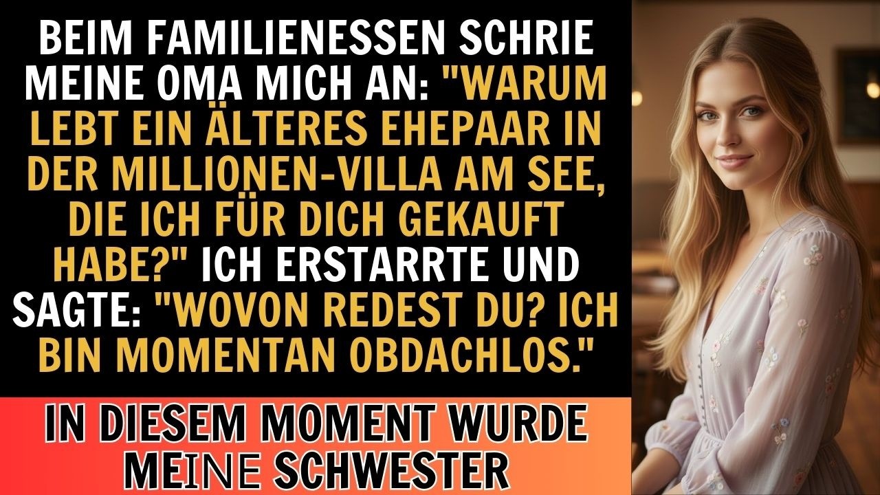 An Thanksgiving schrie mich meine Großmutter an – ich erstarrte und sagte  ‚Ich habe keine Ahnung  ‘