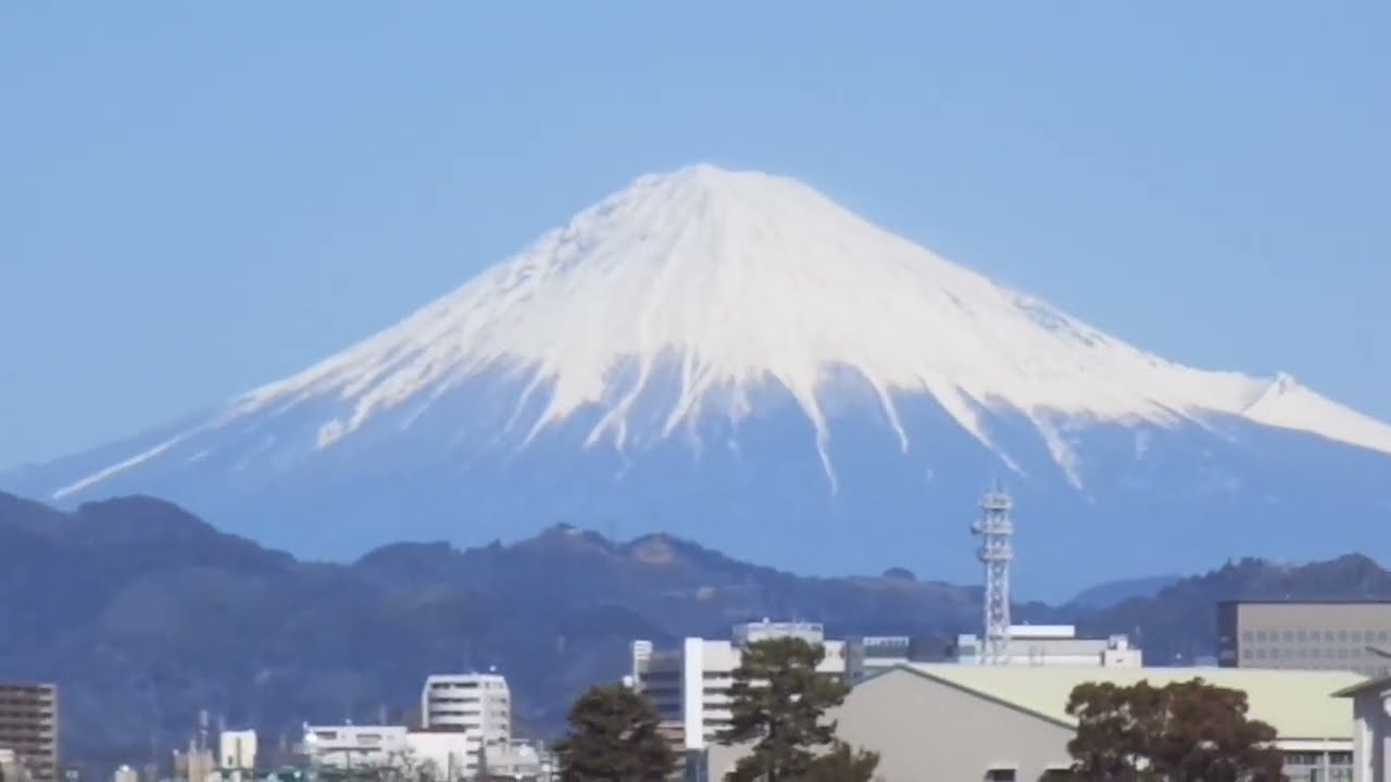 ２０２６年３月５日PM１２：３０分頃の日本一の山・富士山！