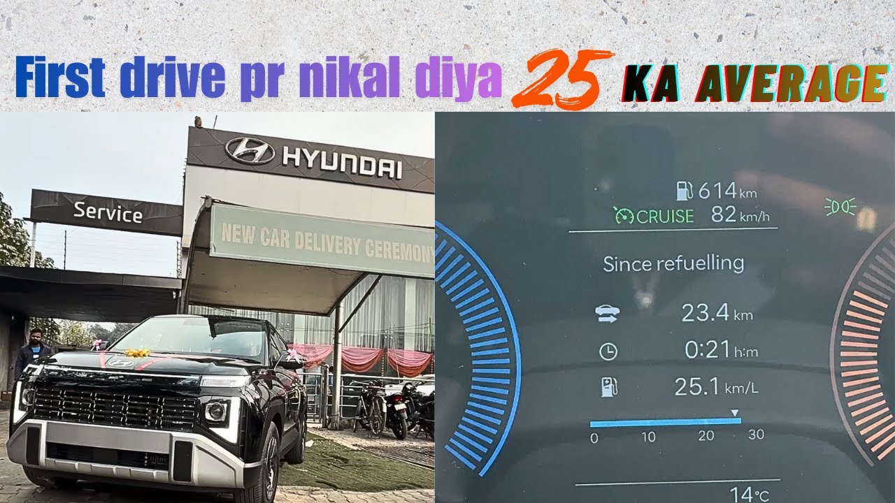 First Drive pr nikal diya 25 ka average | Hyundai Venue Facelift diesel HX5 | Part 2 |