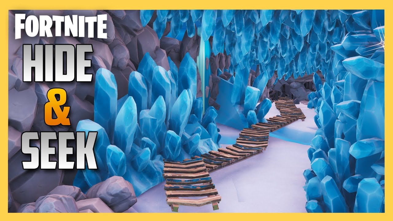 Fortnite Hide and Seek in the Crystal Cave! | Swiftor