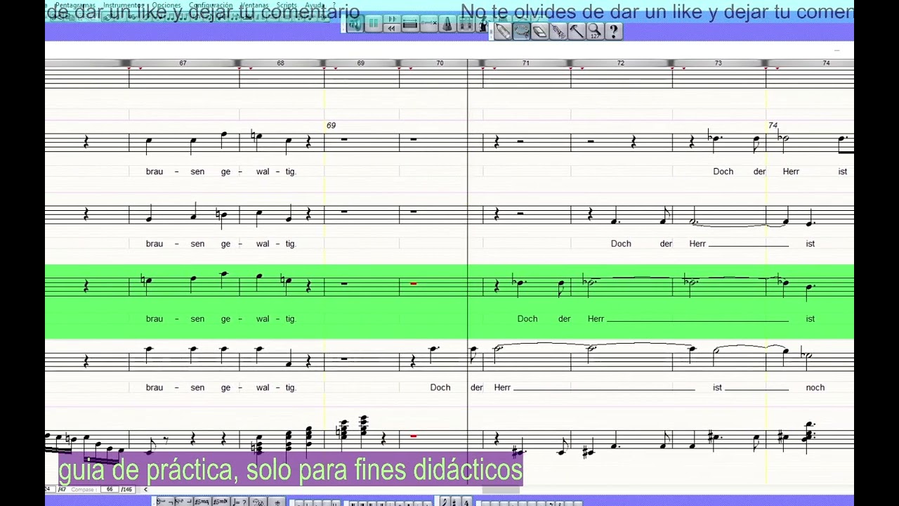 Elias Mendelssohn Nº 20 TENOR guía