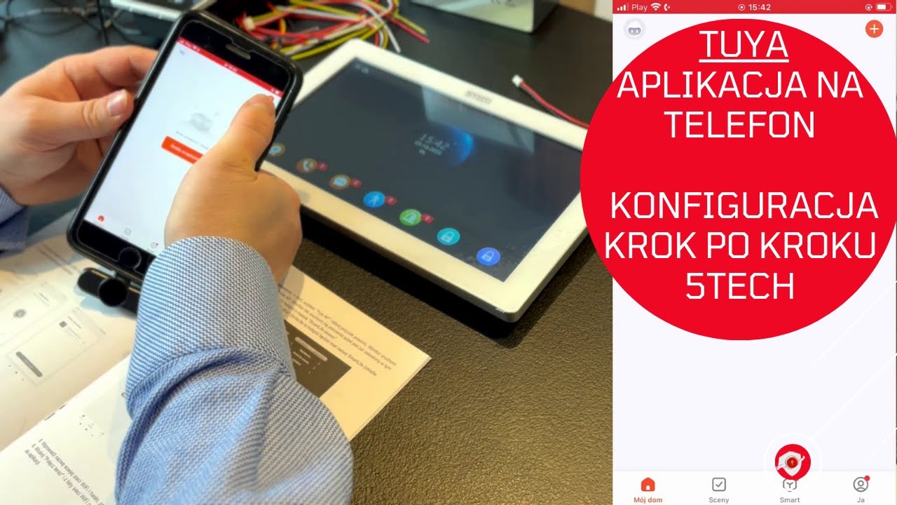5tech Wideodomofon aplikacja Tuya na Telefonie Instalacja i Konfiguracja Krok po Kroku
