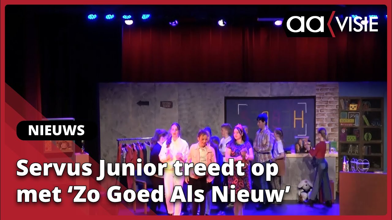 Servus Junior treedt op met 'Zo Goed Als Nieuw'