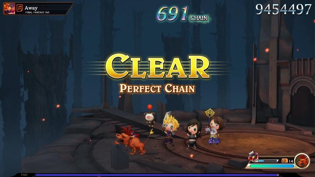 Theatrhythm Final Bar Line FFXVI Away Perfect Chain Ultimate