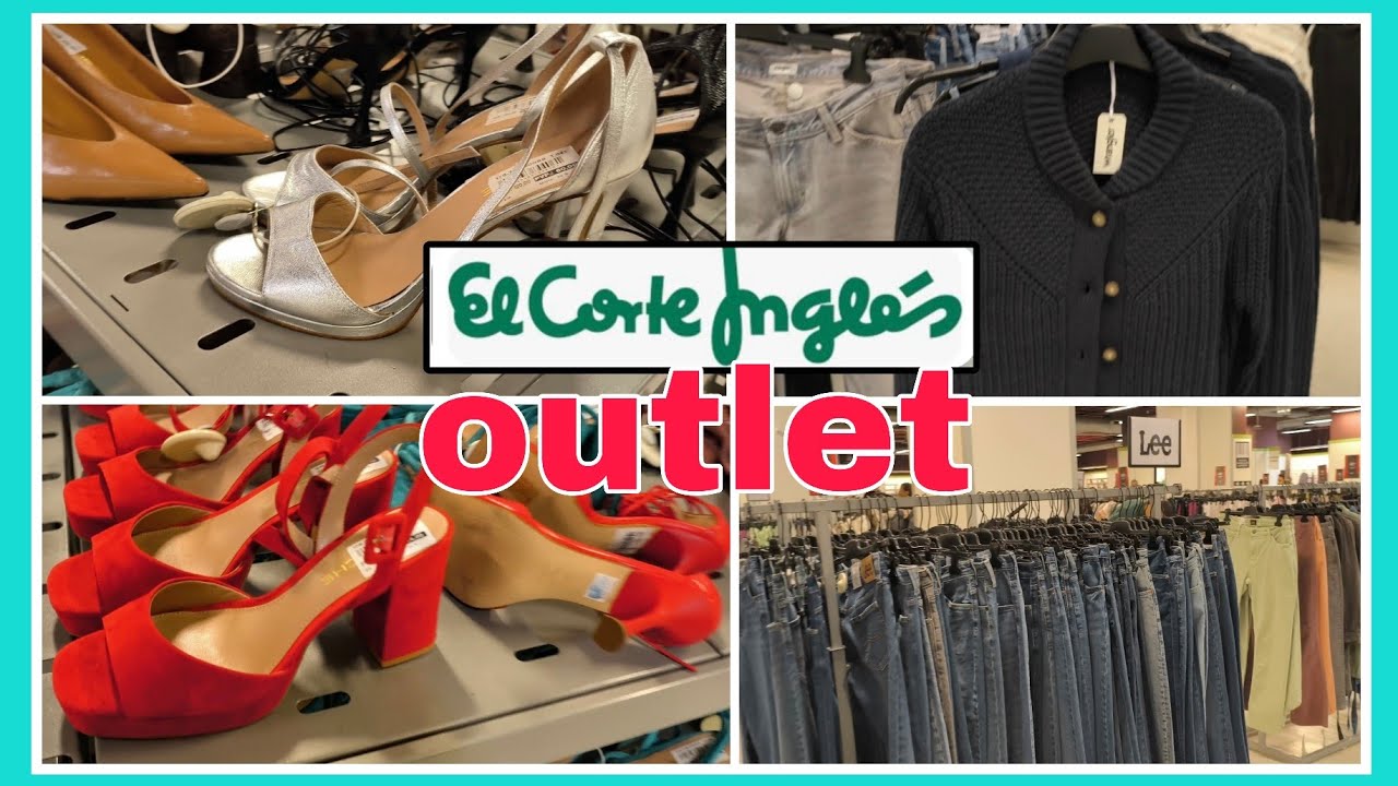 Corte inglés: Calzado a precios de outlet 😍 y ropa también ✨ grandes marcas 