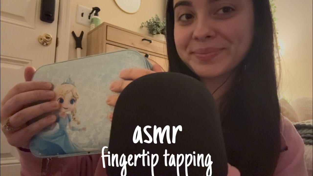 ASMR fingertip tapping ✨