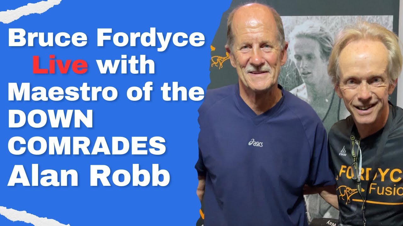 Bruce Fordyce in conversation with Alan Robb