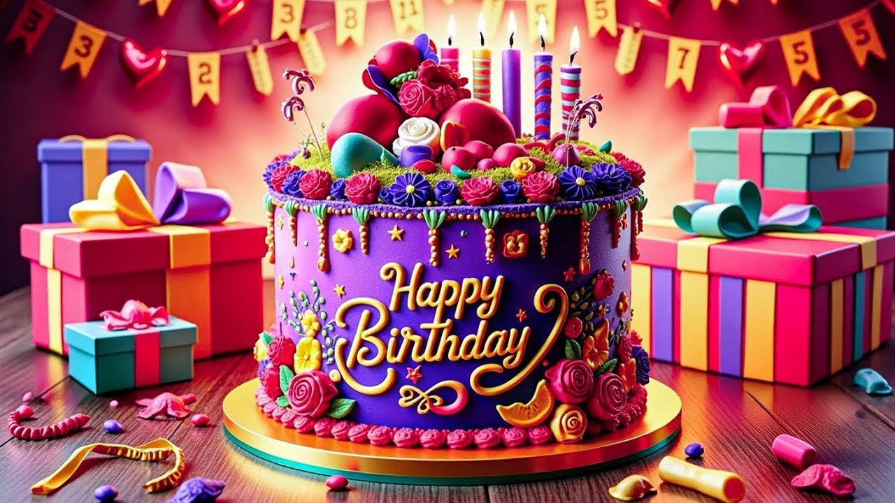 Happy Birthday Song 🎂 | Classic Slow & Magical Version