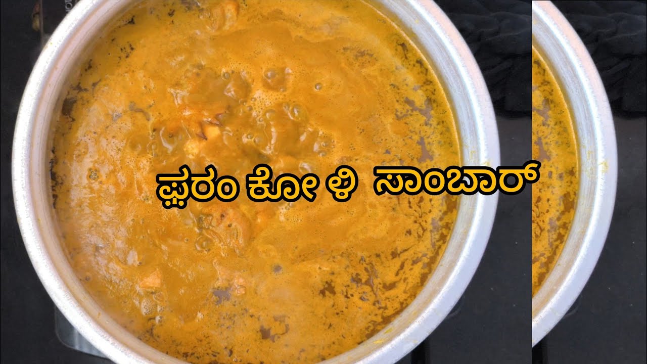 Chicken sambar