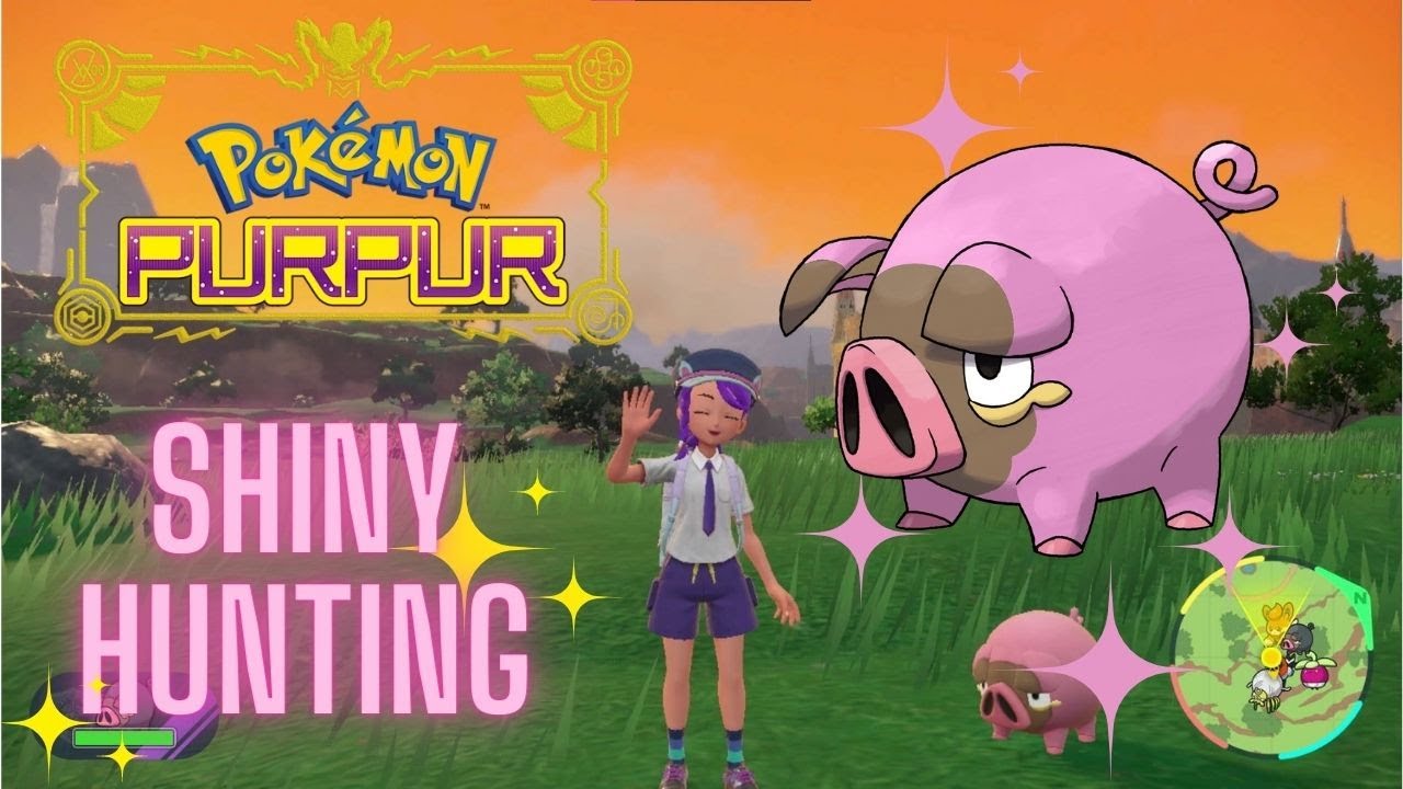 Shiny Hunting Ferkuli Lechonk ohne Schillerpin & Geheimgewürz in Pokémon Karmesin und Purpur SPONTAN