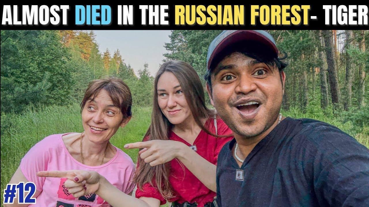 Almost Died in the Russian 🇷🇺Forest 🌳 - Tiger 🐅 #russia #mocsow #forest 