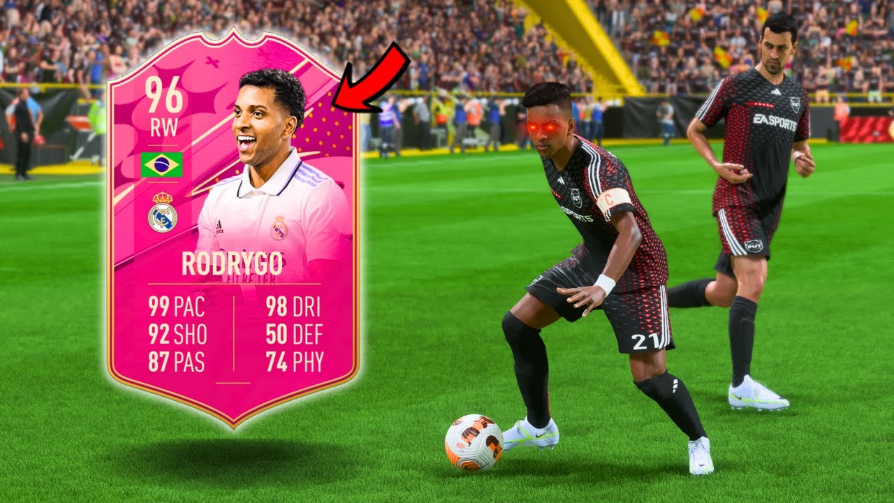 96 Futties Rodrygo is RIDICULOUS! 🔥 | FIFA 23 Player Review