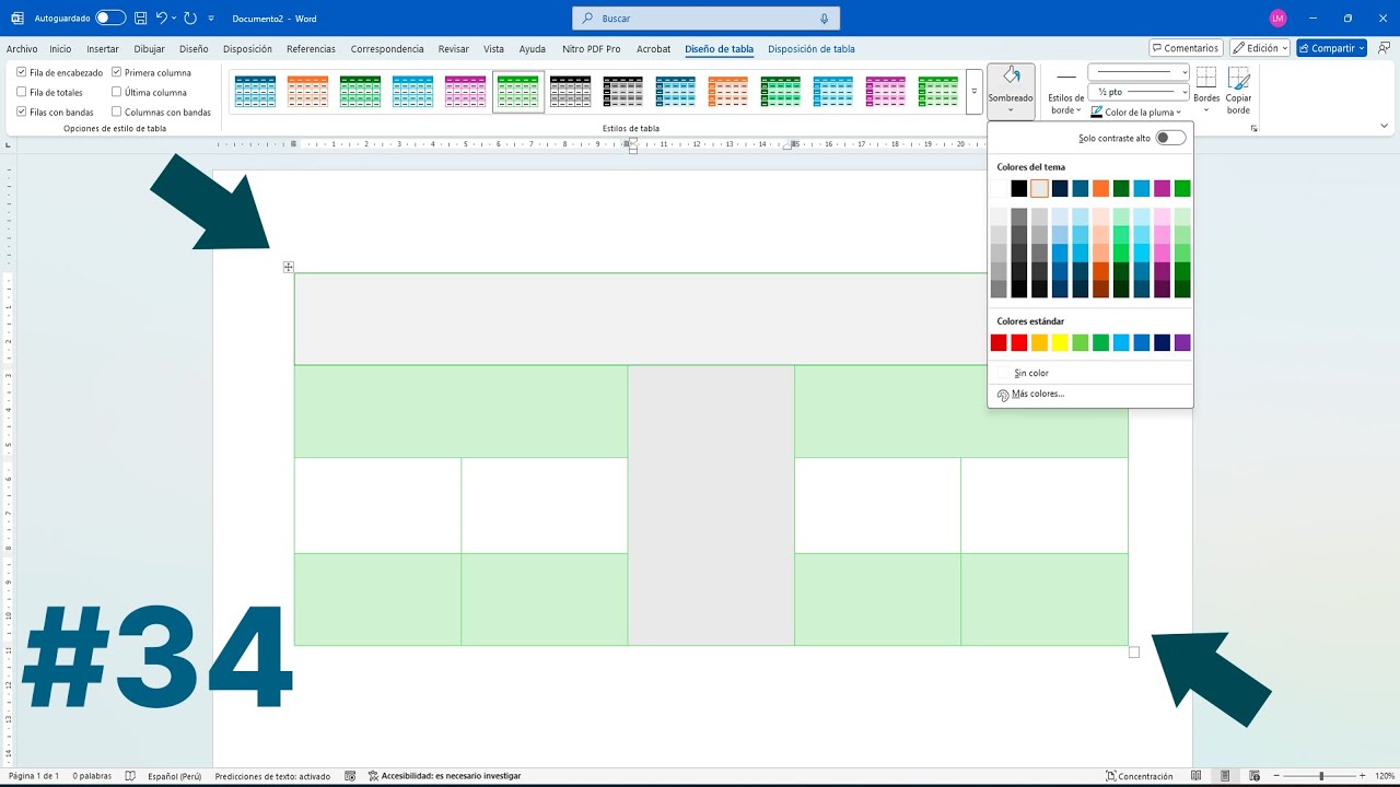 COMBINAR Y DIVIDIR CELDAS EN WORD (Insertar Filas y Columnas)