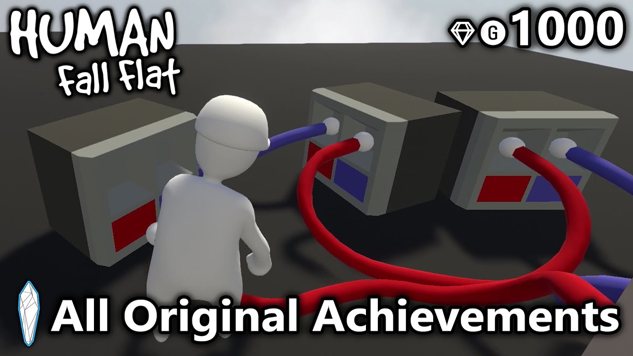 Step-by-step guide for all 47 original achievements/trophies in Human Fall Flat