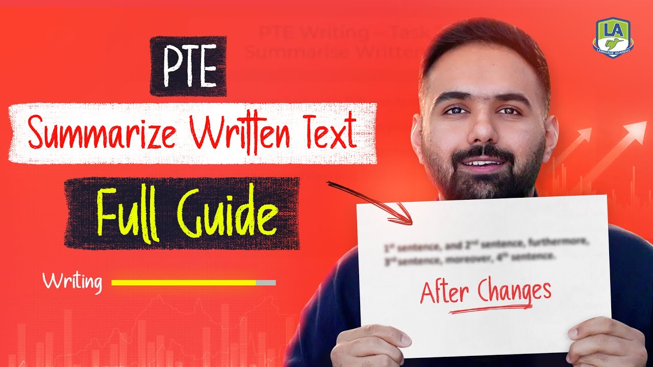 PTE Summarize Written Text | Tips and Template After Changes | Language Academy