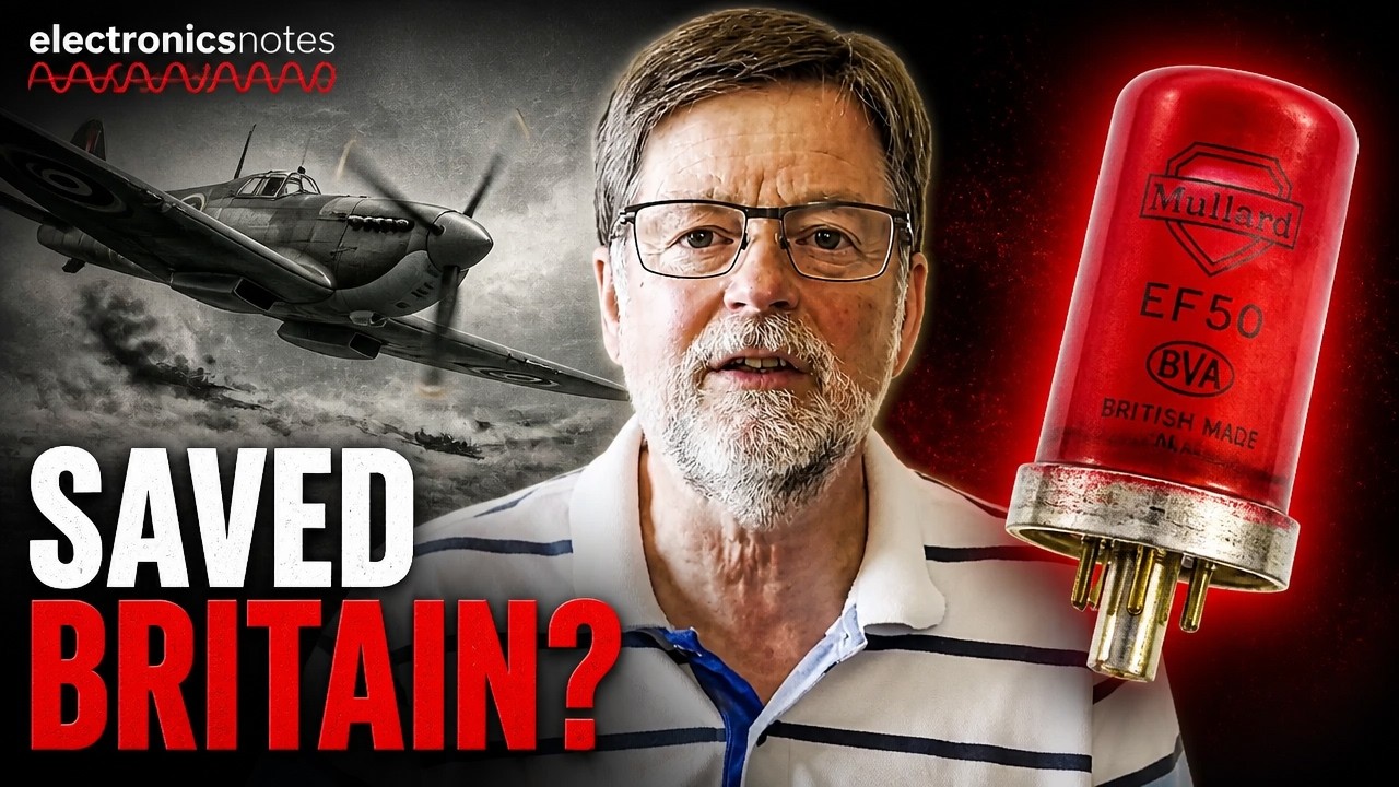 Britain's SECRET WW2 Lifesaver: the EF50 valve / vacuum tube