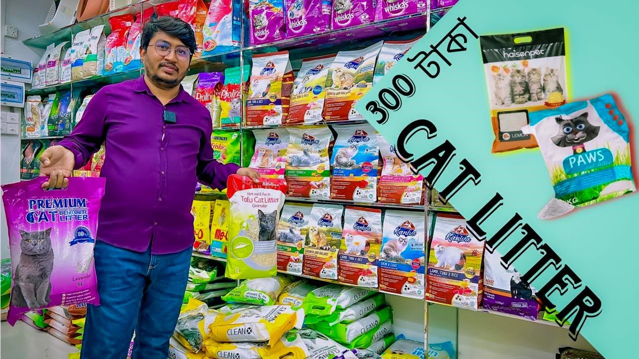 কম দামে সাস্থসম্মত ক্যাট লিটার পেয়ে যাচ্ছেন  || Low Price Best Cat Litter #catlitter #petshop #cat