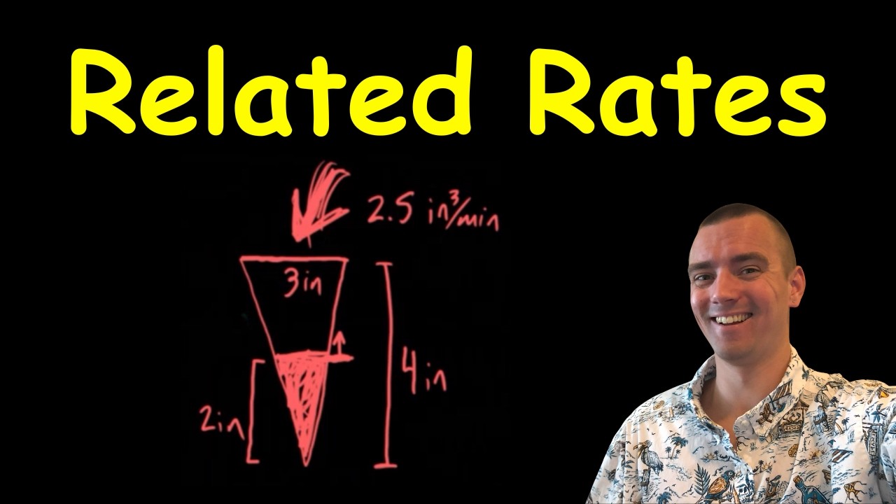 How to do Related Rates Problems