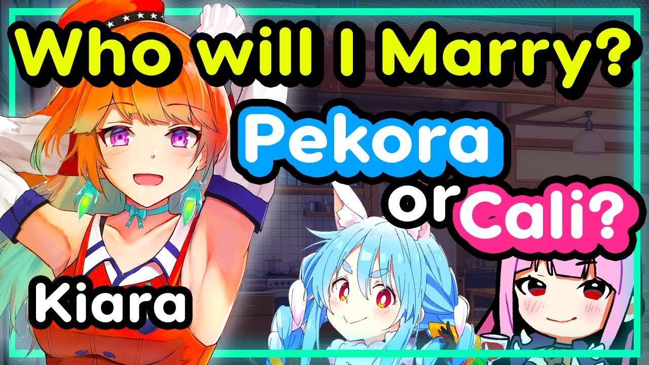 【ENG Sub】Takanashi Kiara - Will I Marry Pekora or Cali?
