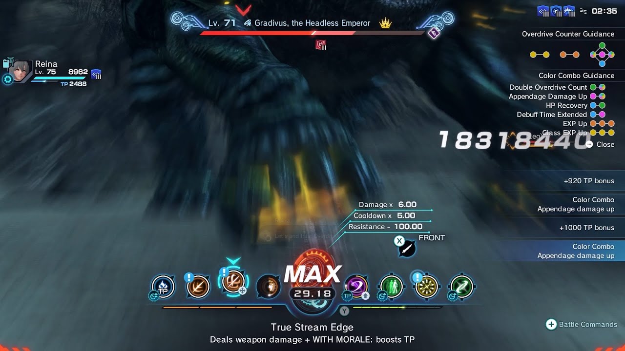 Xenoblade Chronicles X: Definitive Edition - MAtk Longsword vs Gradivus