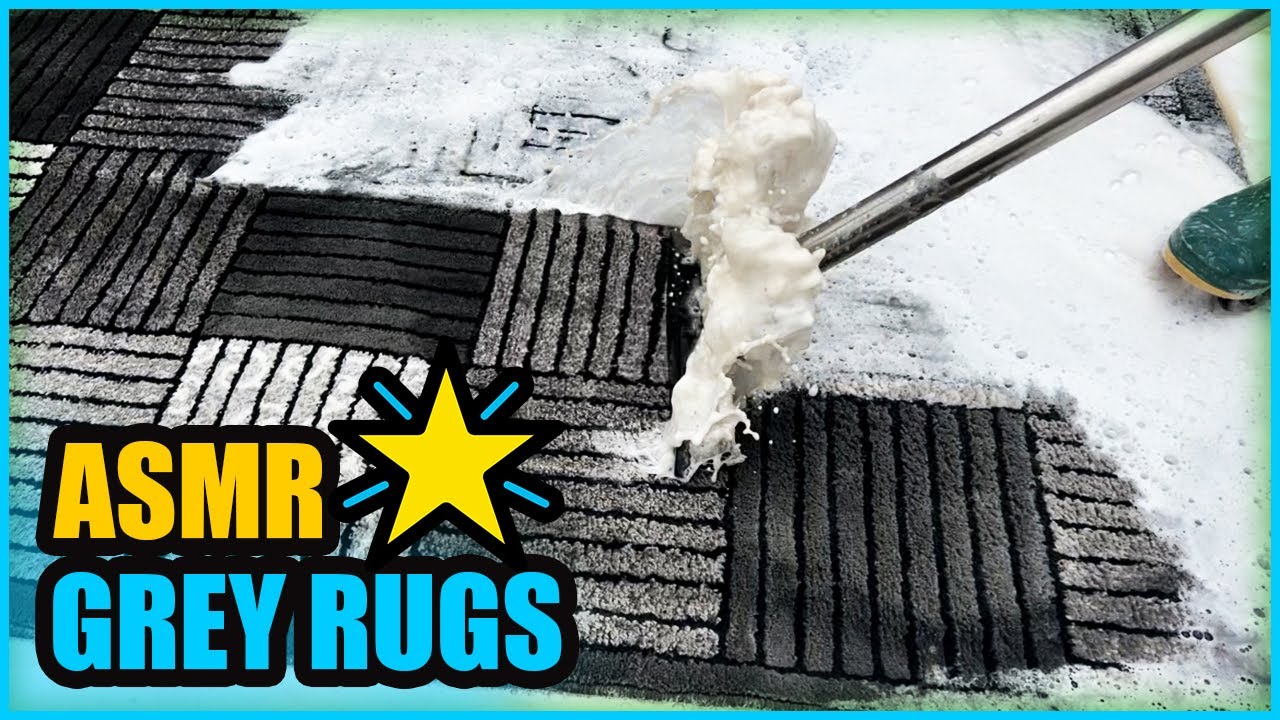 Mesmerizing Grey Rug Scraping Compilation 🧼✨ | C3 LAUNDRY SERVICES