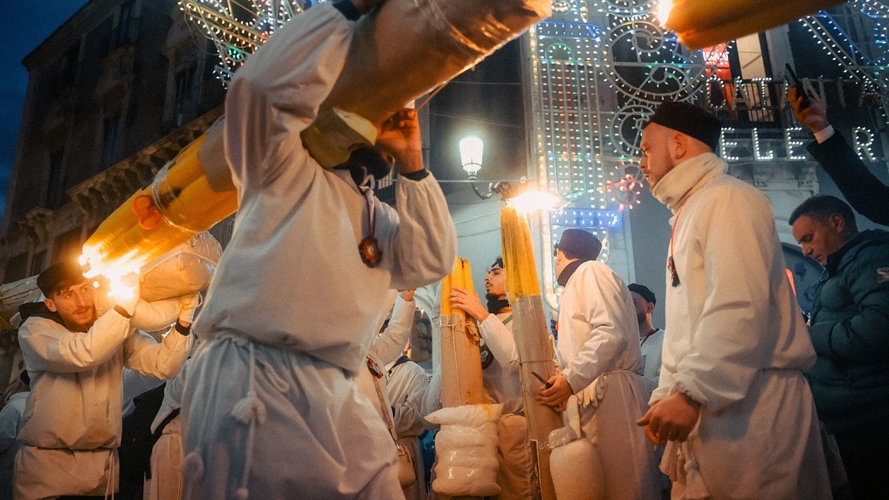 Feast of Sant'Agata in Catania, Sicily - Nikon ZR short video