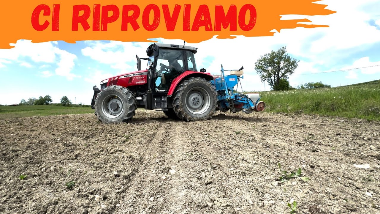 semino i GIRASOLI con la Guida SATELLITARE in Montagna - Valle Staffora