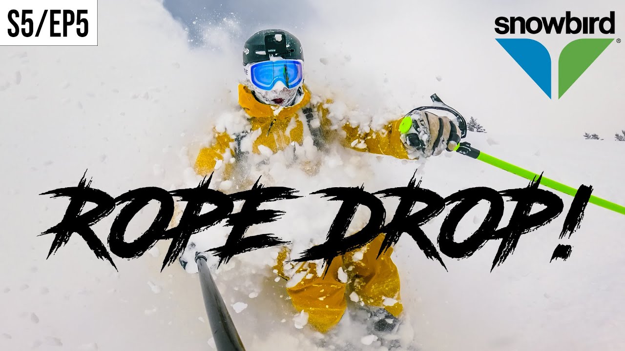 ROPE DROP on the CIRQUE at SNOWBIRD!