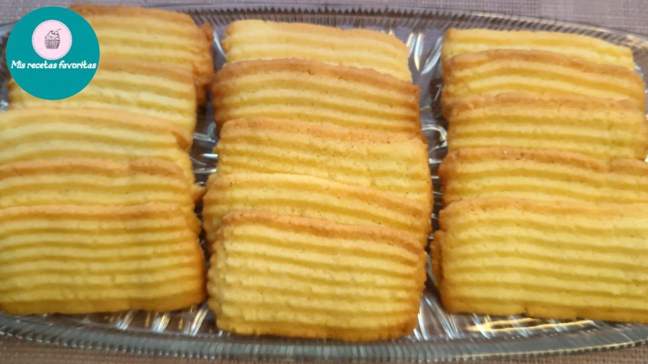 Galletas de mantequilla con muy pocos ingredientes/Butter cookies with very few ingredients