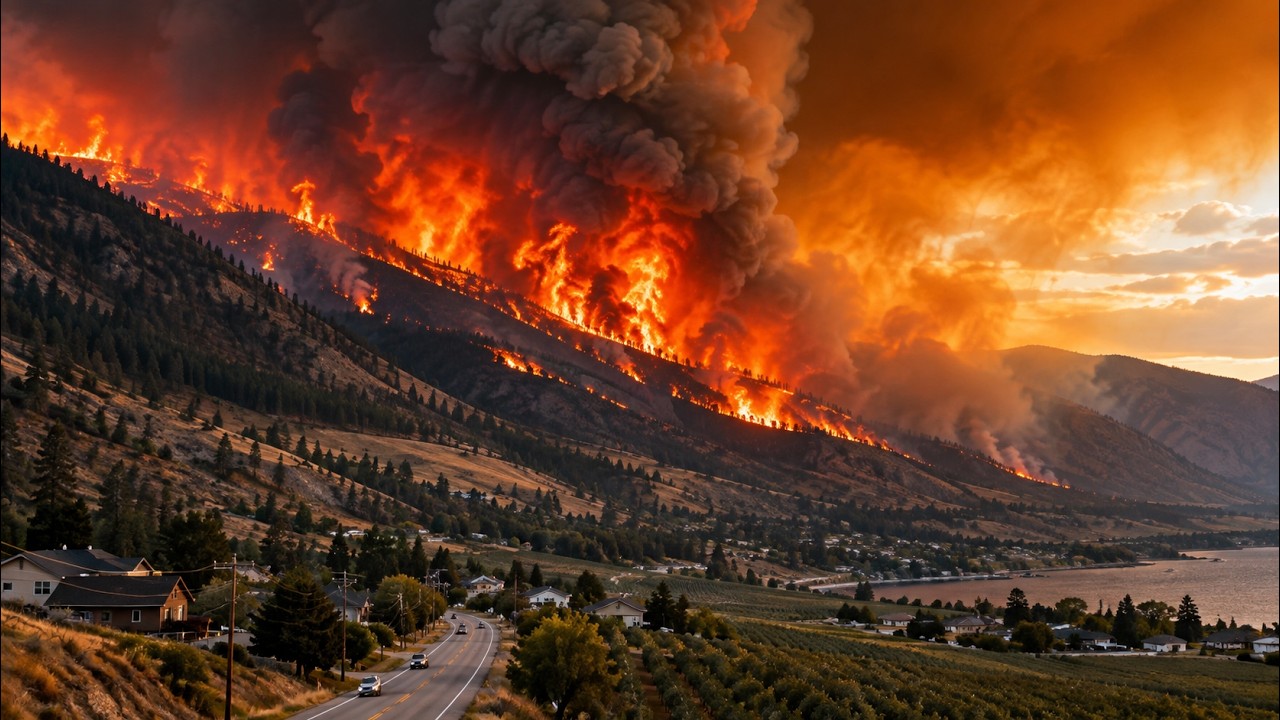 🚨 Bald Range Wildfire | Summerland Recovery | Fire Still Out of Control