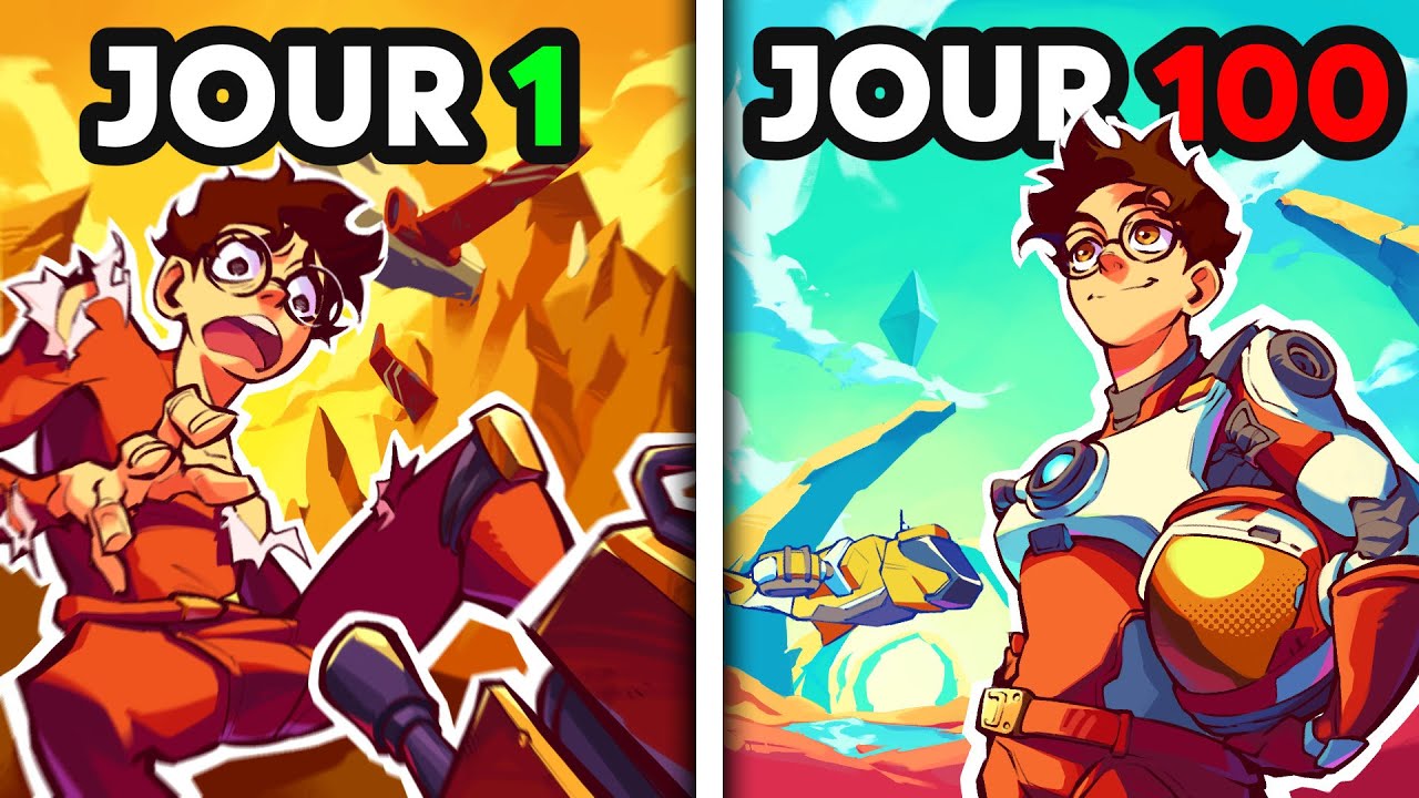 J'ai survécu 100 JOURS sur NO MAN'S SKY