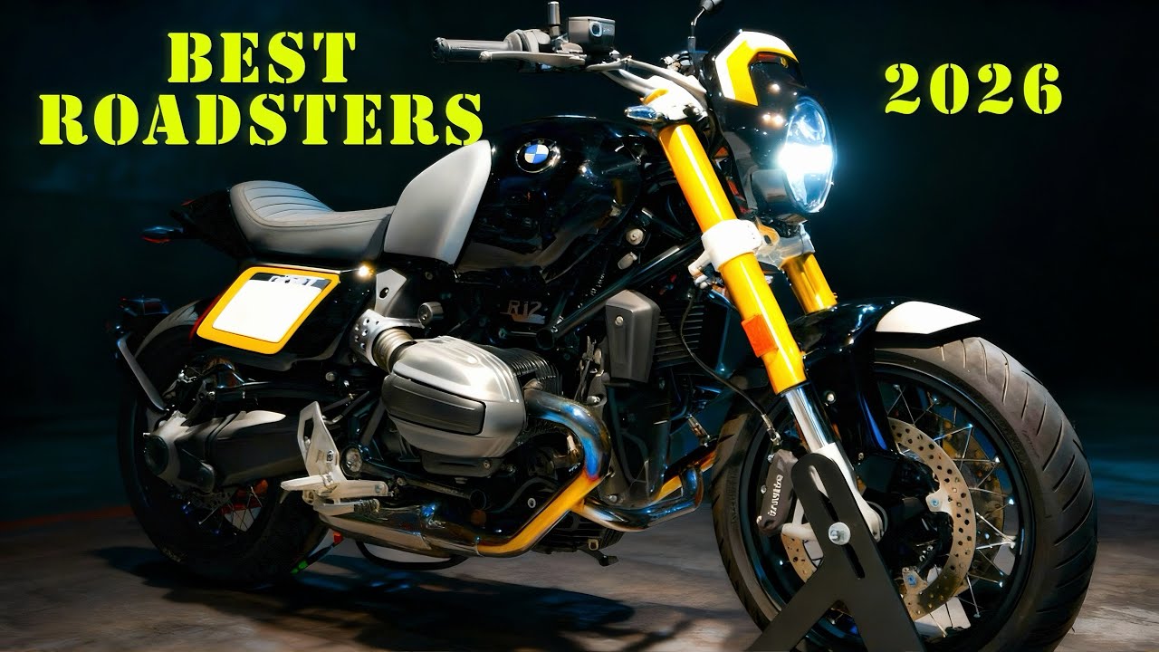 2026 Top 20 Most-Beautiful Roadster Motorcycles!