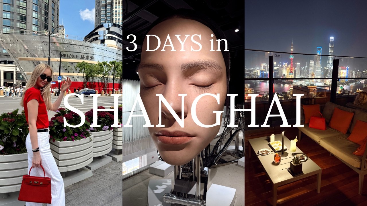 🇨🇳 3 Days in Shanghai, China | Restaurants, City & Shopping Malls