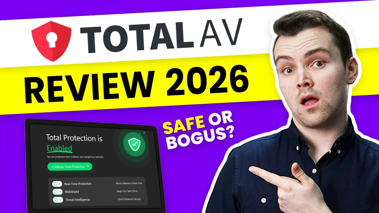 TotalAV Review 2026 | Safe or Bogus Antivirus? (watch this to avoid regret)