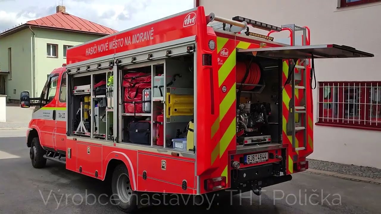 TA Iveco Daily 4x4 SDH Nové Město n.M - Představení techniky #1