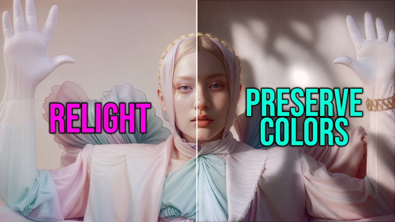Perfect Relighting: Preserve Colors and Details (Stable Diffusion & IC-Light)