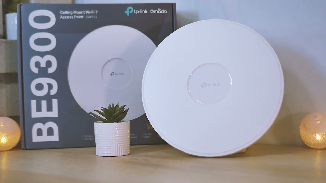 UNBOXING TP-Link EAP772 - trzypasmowy punkt dostępowy WiFi 7