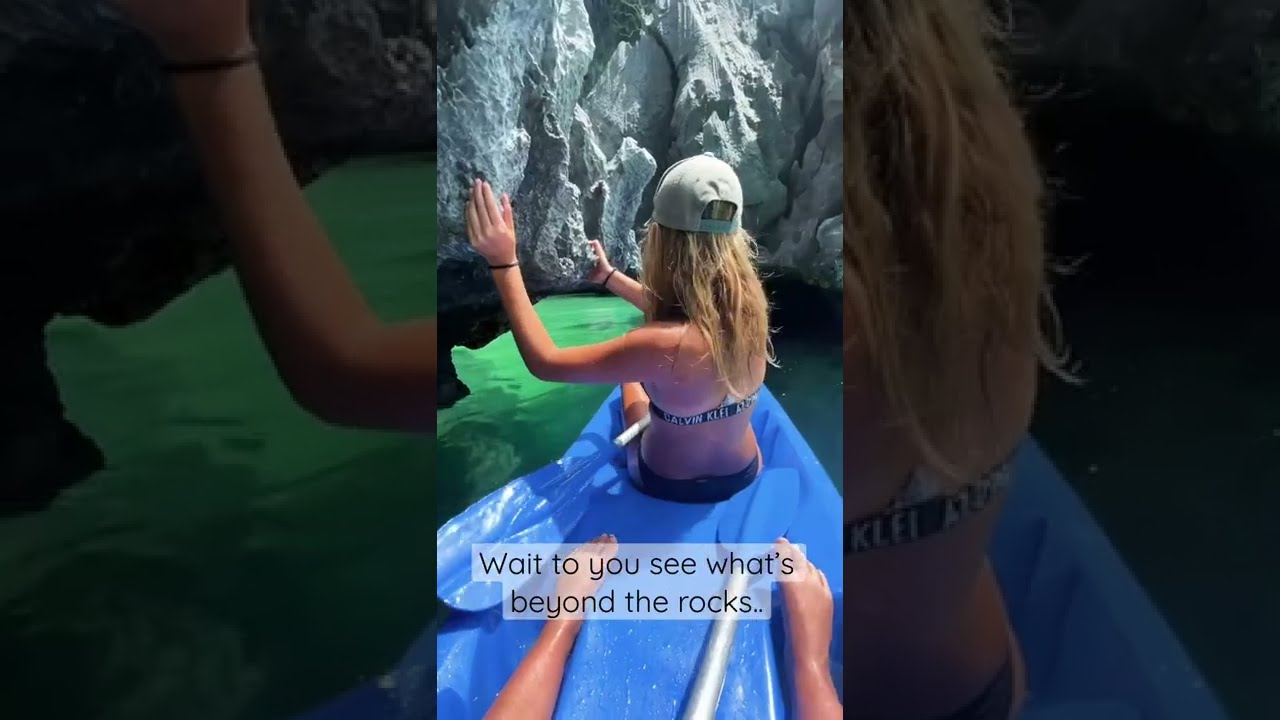 WOW… wait to you see whats beyond these rocks - El Nido Palawan (Philippines) is EXTROADINARY 🌴