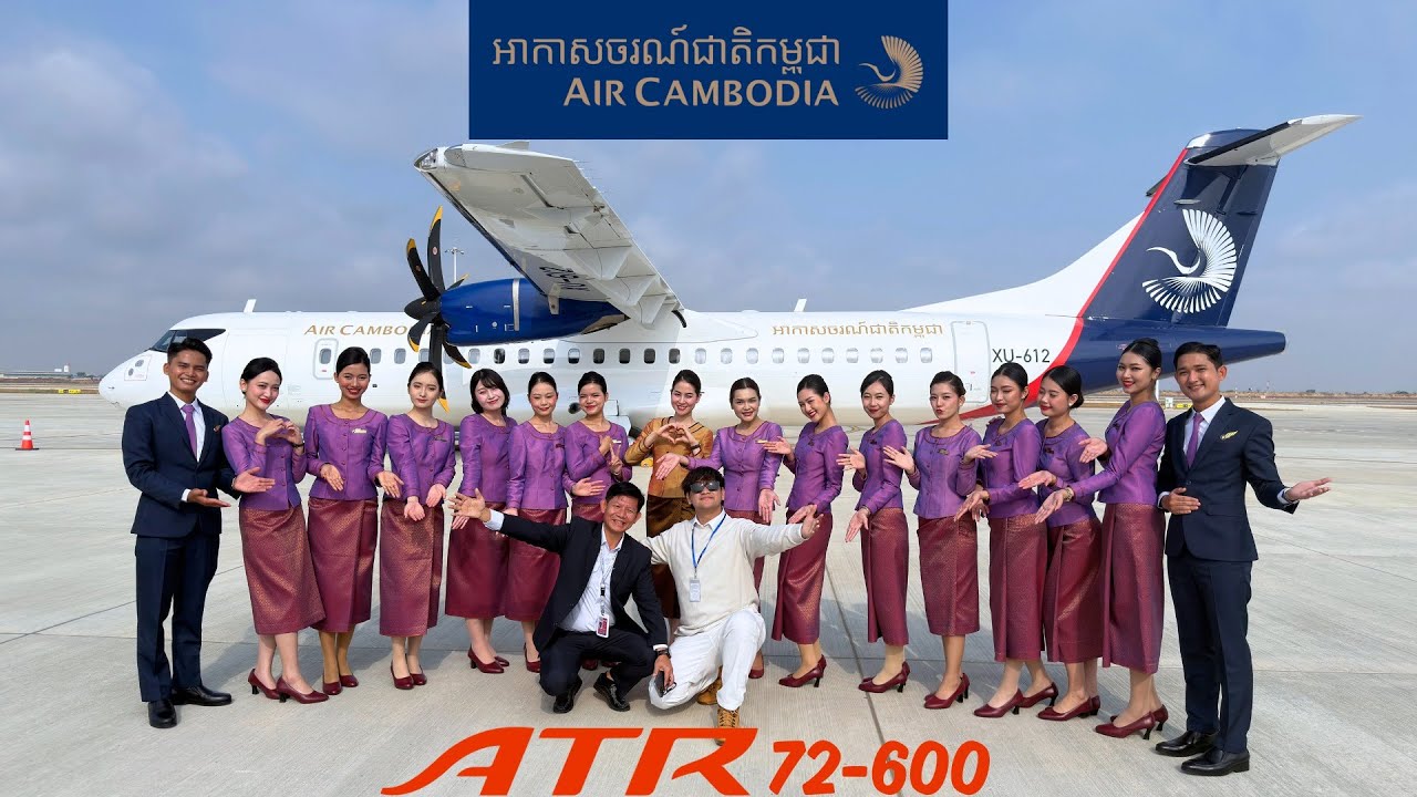 Aircraft Review ATR72-600 Air Cambodia | The Visual Evolution of Air Cambodia