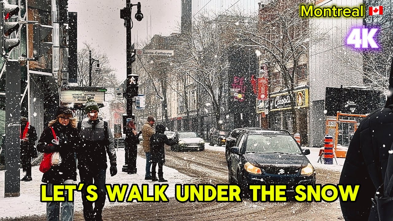 I Walked in Snowy Montreal… and Ended Up Somewhere Unexpected!